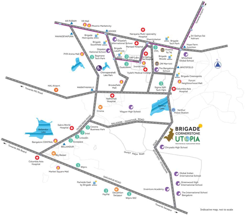 Brigade Utopia Cornerstone location map