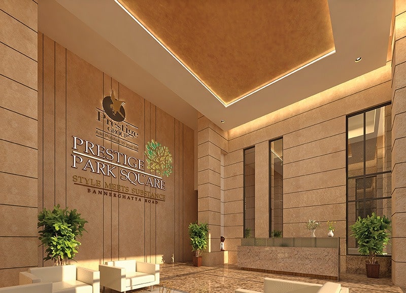 Prestige-Park-Square-Entrance-Lobby-Interior-View