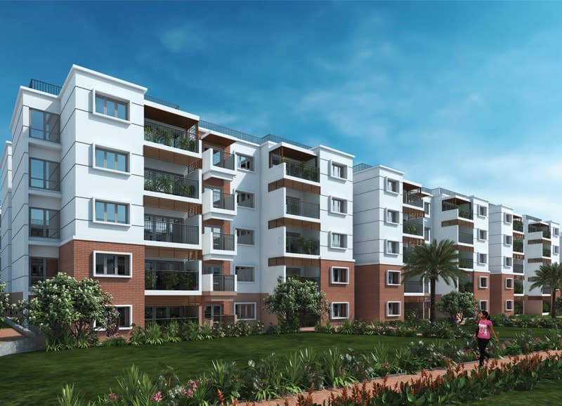 Prestige Kew Gardens - Reviews & Price - 1, 2, 3 BHK Apartments Sale in Yemalur 2 Prestige Kew Gardens Apartment Blocks