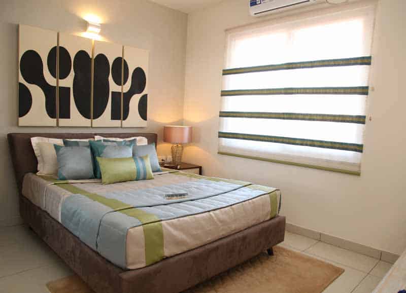 Prestige Kew Gardens - Reviews & Price - 1, 2, 3 BHK Apartments Sale in Yemalur 5 Prestige Kew Gardens Apartment View Bedroom 02