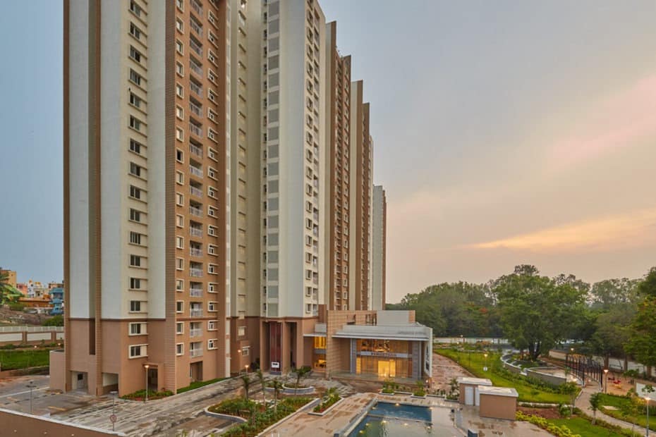 4 BHK Apartments 275 Prestige West Woods Apartment View