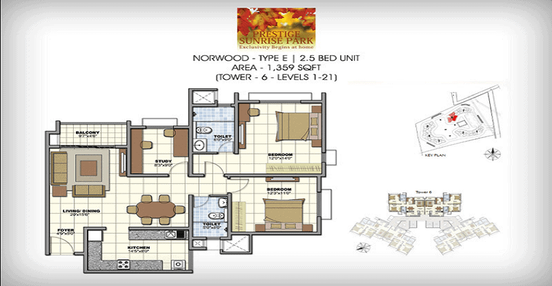 Prestige Sunrise Park Reviews, Price 1, 2, 3 BHK