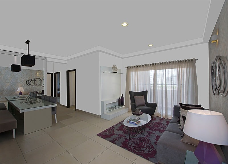 Prestige Sunrise Park - Reviews, Price - 1, 2, 3 BHK Apartments Sale 6 Prestige-Sunrise-Park-Panoramic-View-of-the-3-Bed-Apartment