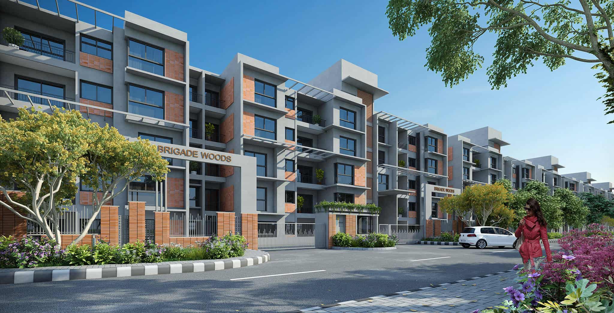 Brigade Woods ITPL Whitefield - Reviews & Price - 2, 3BHK Apartments For Sale 1 Brigade Woods ITPL Whitefield