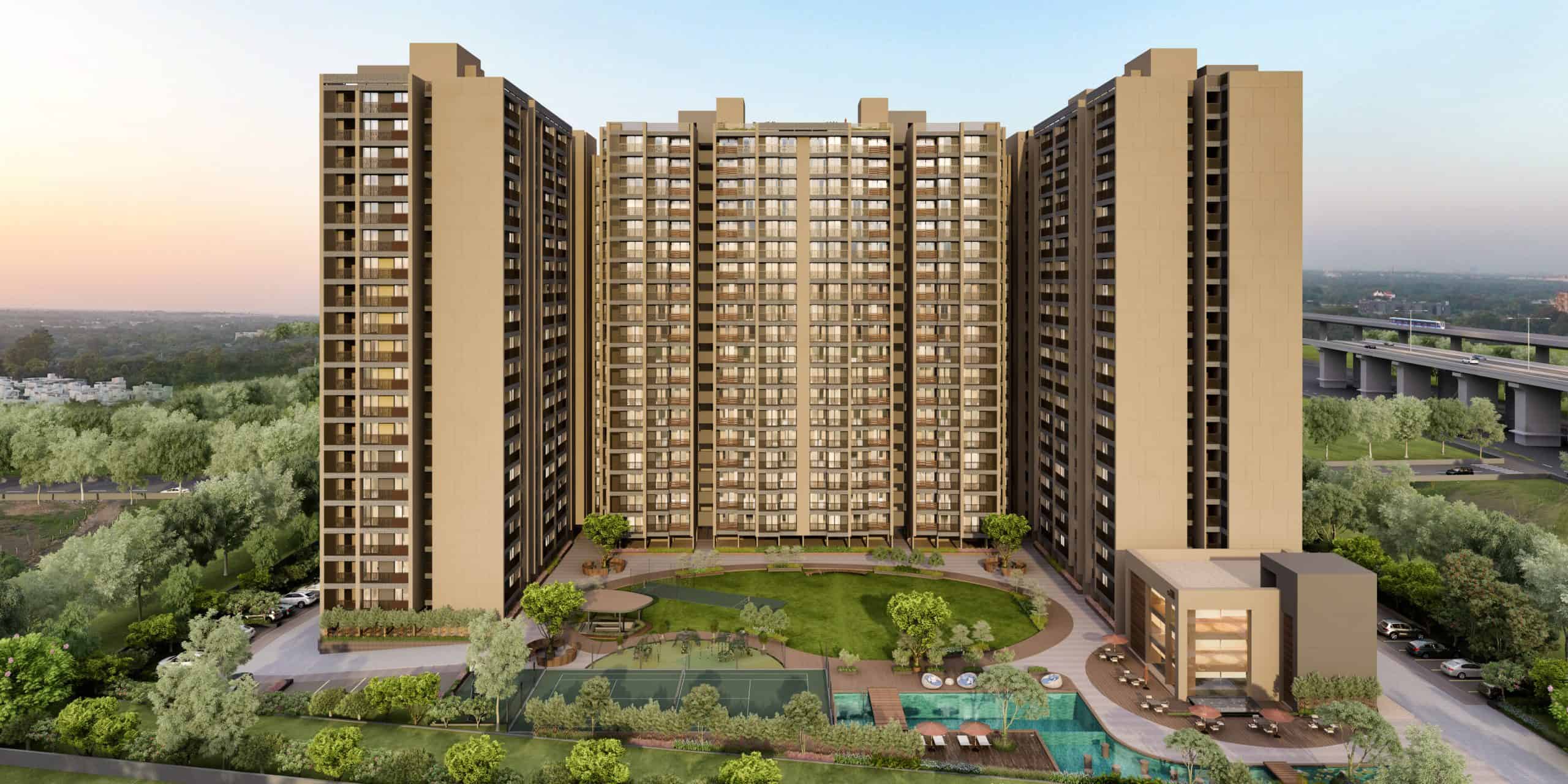 2.5 BHK Apartments 251 Arvind Oasis