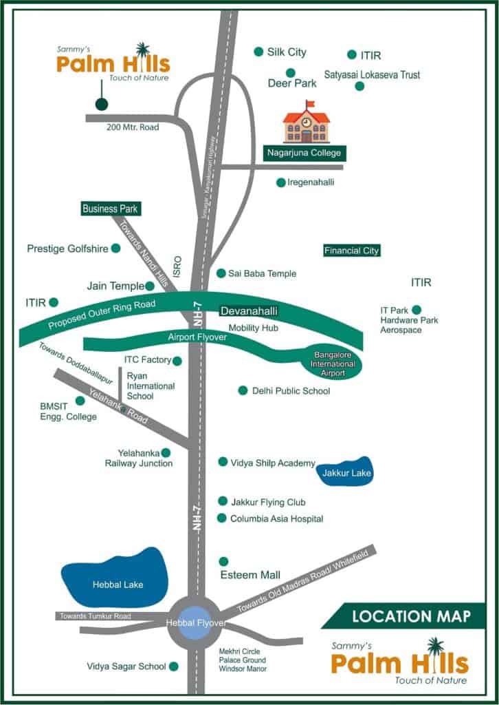 Sammy’s Palm Hill's Location