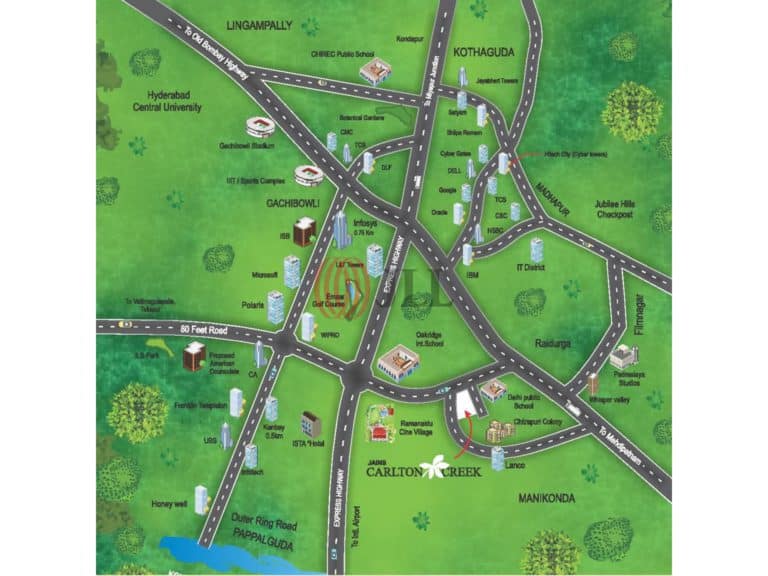 23.5BHK Apartments Sale In Jains Carlton Creek Hyderabad