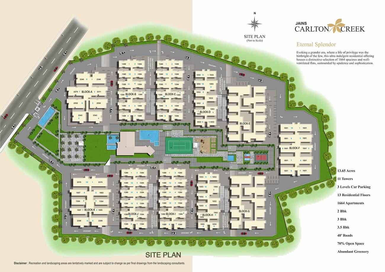 Jains Carlton Creek Master Plan