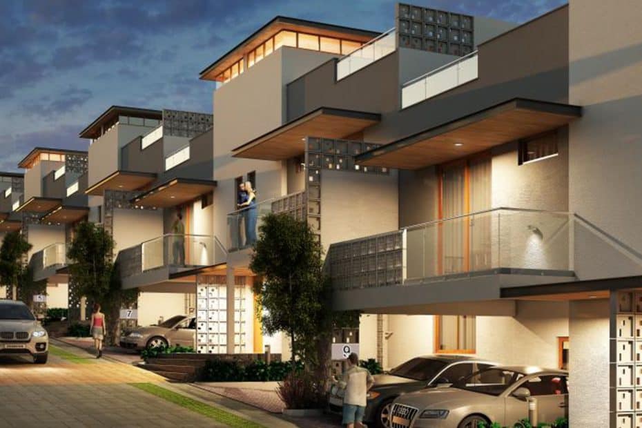 3 BHK Villas 244 Mantri Courtyard