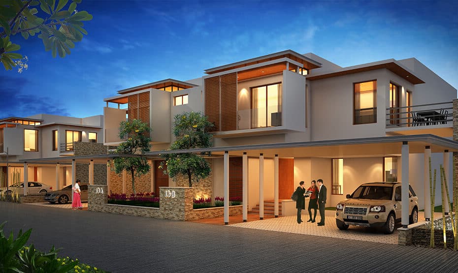 3 BHK Villas 243 Mantri Solitude