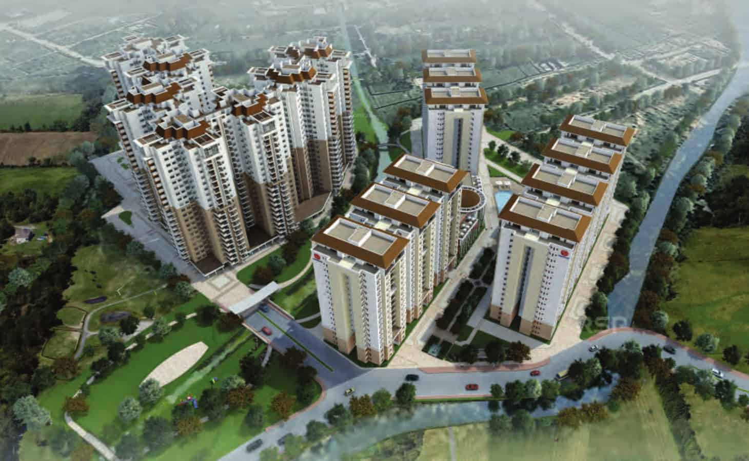 Mantri Webcity, Hennur – Price & Reviews - 2, 3 BHK Apartments For Sale in Bengaluru 1 Mantri Webcity