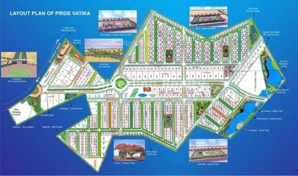 Pride Vatika, Jigani, Bannerghatta Road - Reviews & Price - 3 BHK Villas Sale in Bangalore 7 Pride Vatika Master Plan