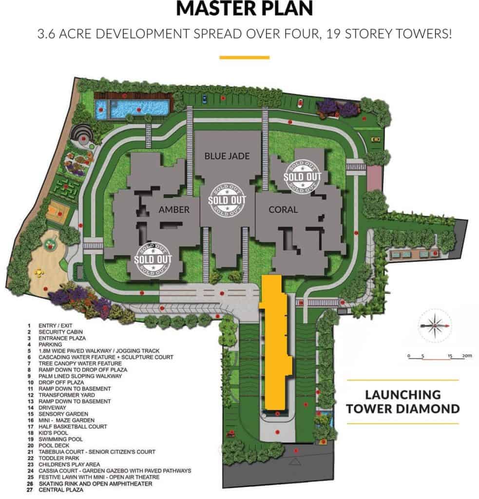 Shriram Southern Crest Master Plan