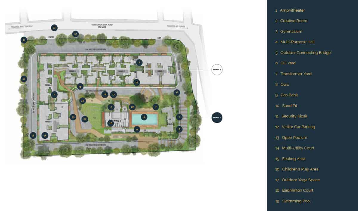 Assetz Sun and Sanctum Master Plan