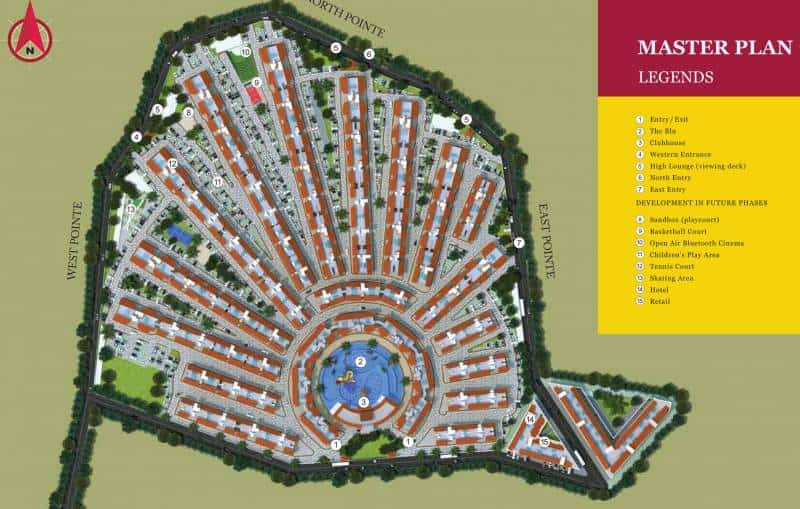 Provident ADORA DE GOA Master Plan