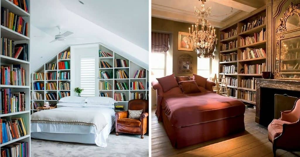 Bookworm Small Bedroom Design Ideas