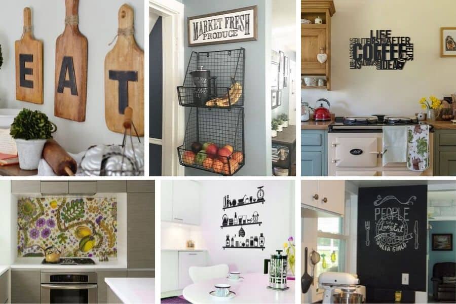 11 Best Kitchen Wall Decor Ideas - DIY