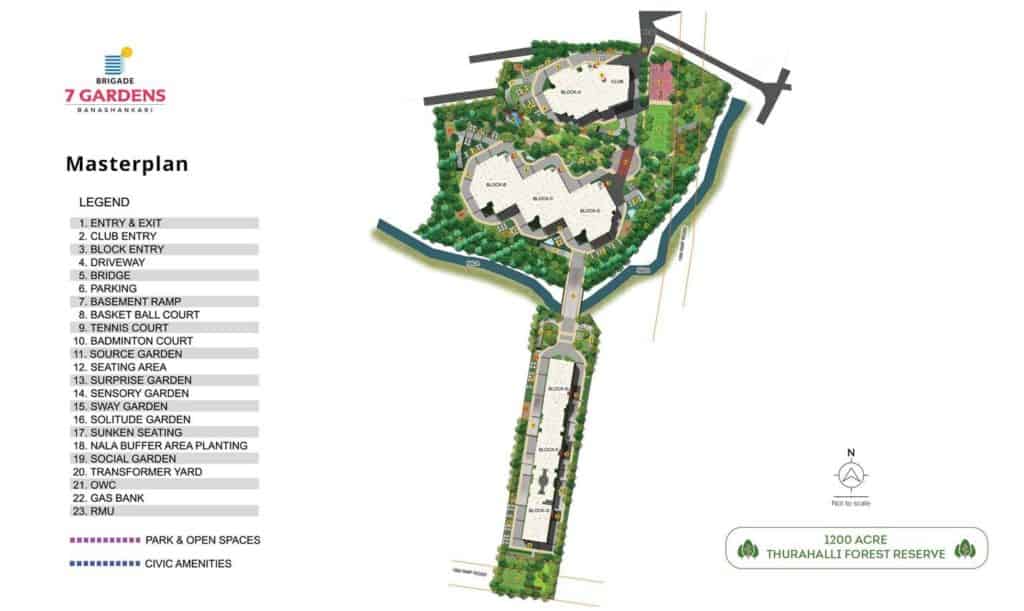 Brigade 7 Gardens Master Plan