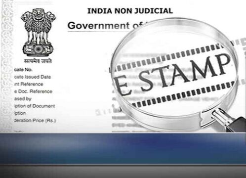 E-Stamping Online In India