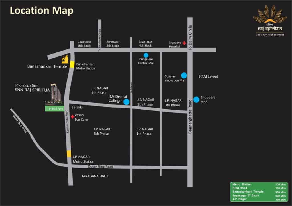 SNN Raj Spiritua, Banashankari, Kanakapura Road - Reviews & Price - 3, 4 BHK Apartments For Sale In Bangalore 1