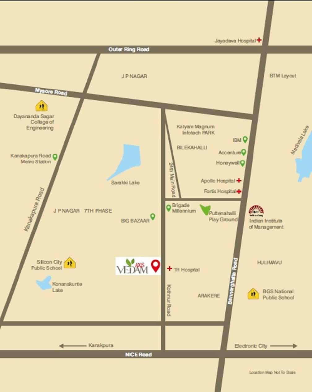 Axis Vedam Location Map