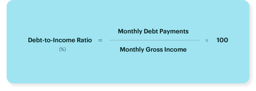 Calculate Debt Income To Ratio