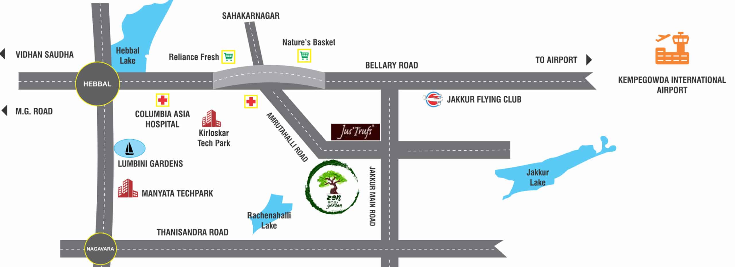 Citrus Zen Garden Location Plan