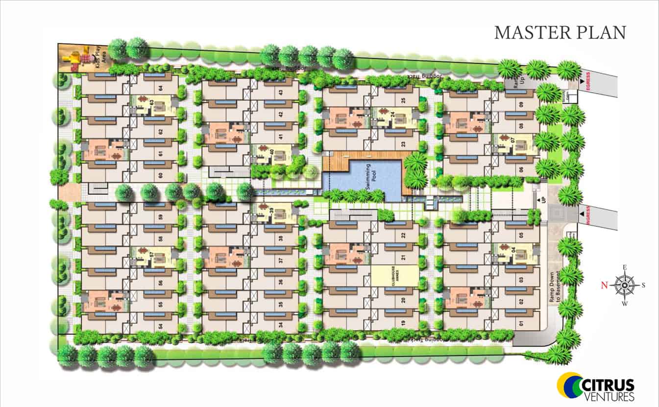 Citrus Zen Garden Master Plan