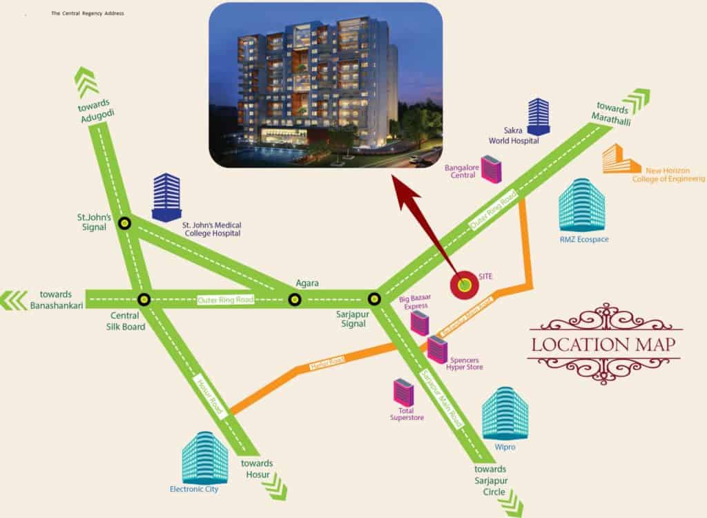 The Central Regency Address, Bellandur- Reviews & Price Apartments In Bangalore 1