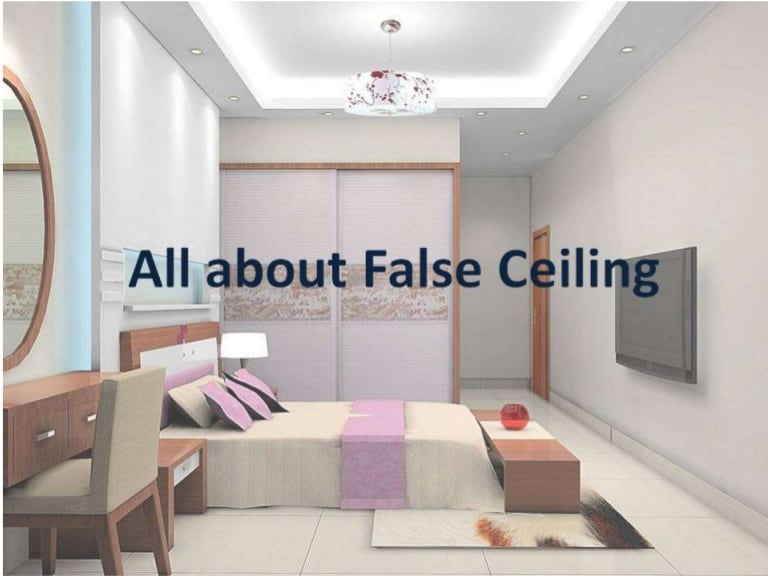 What Are False Ceilings