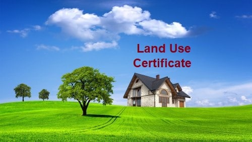 Land Use Certificate