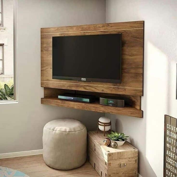 20 TV Panel Design for Bedroom: Combining Style and Functionality 10