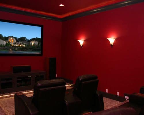 12 Things To Look For When Designing A Home Theatre 4 Wall Colors Of The Interior