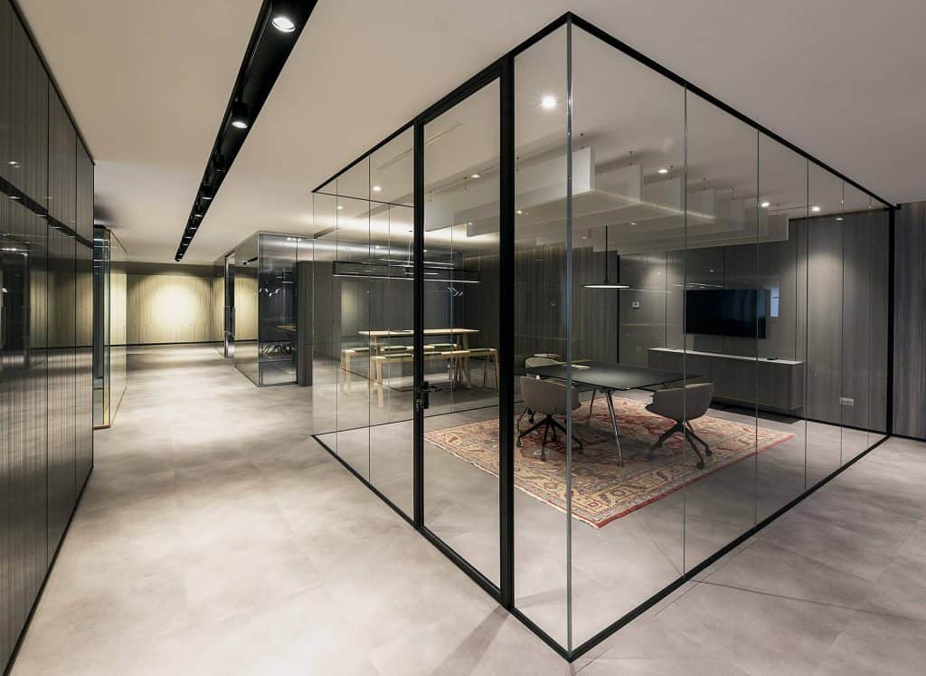 Partition Wall Material - Glass