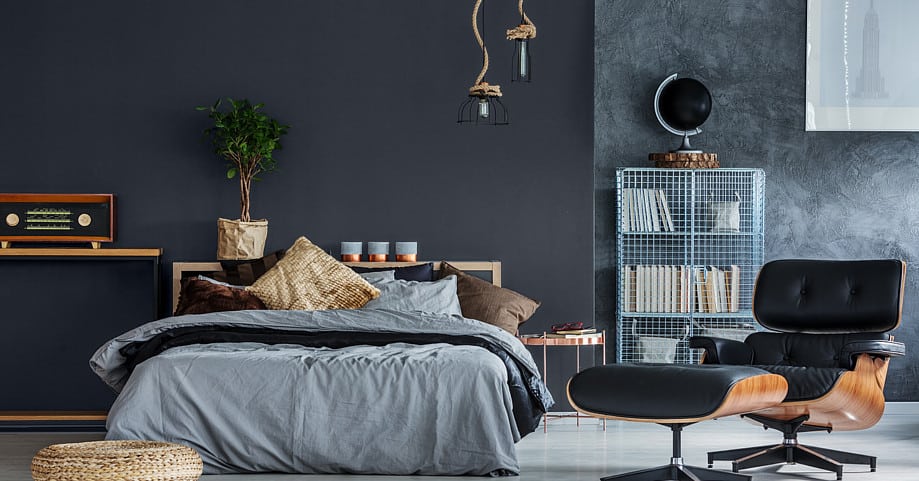 Charcoal grey - Best Paint For Bedroom Walls
