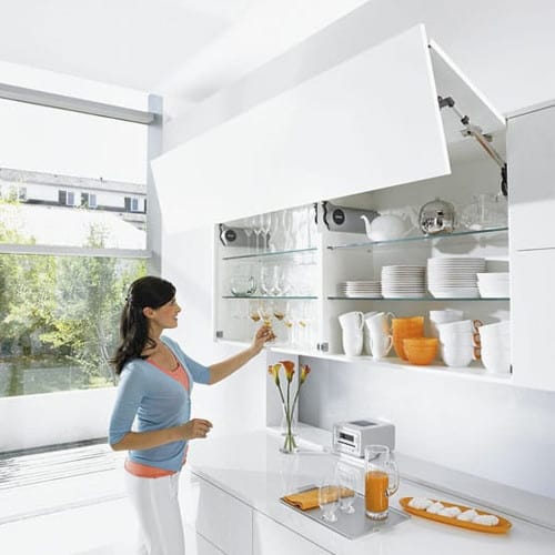 Top 10 Must-Have Modular Kitchen Accessories every Indian House needs 3 Cabinet Doors That Lift Up