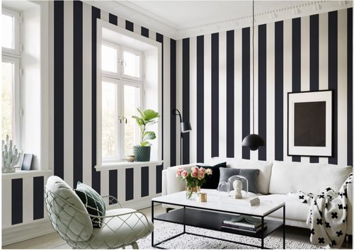 Vertical Stripes - Wall painting ideas