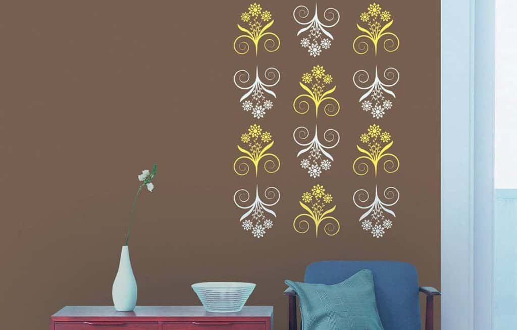 Wall Stenciling - Wall painting ideas