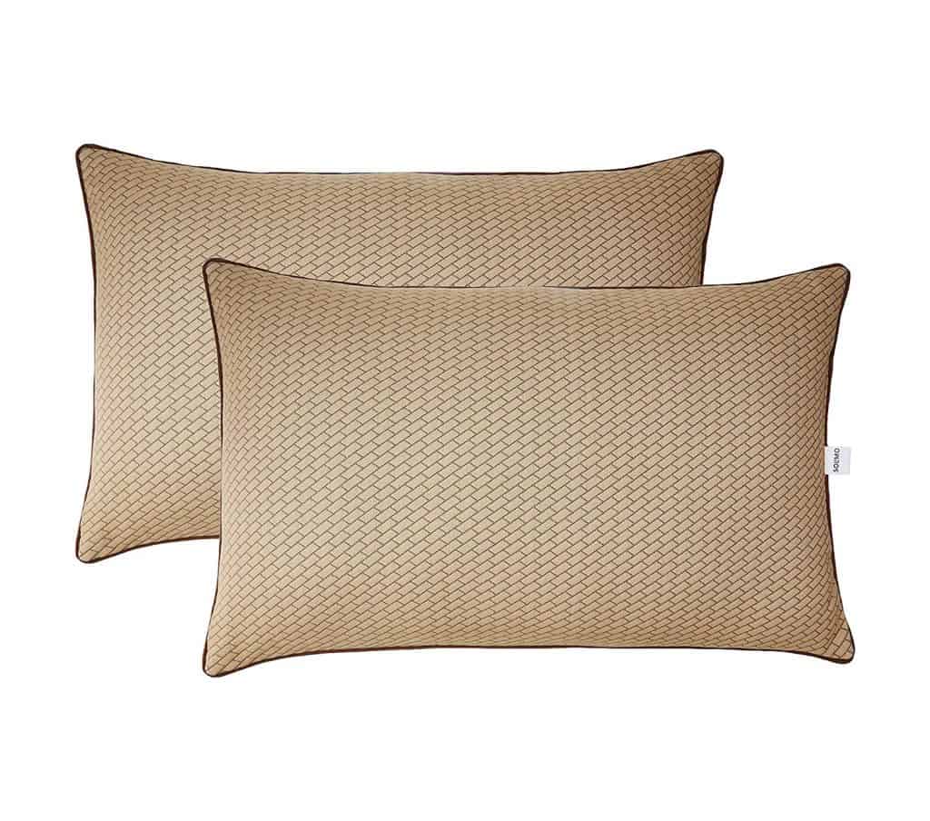 Amazon Brand - Solimo Two-Piece Pillow Set