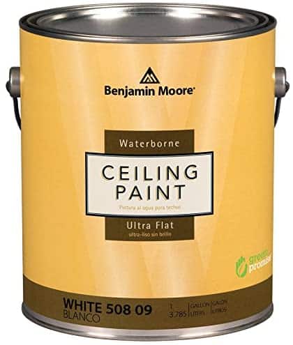 Benjamin Moore Waterborne Ultra Flat Ceiling Paint - Best Paint For Home Walls