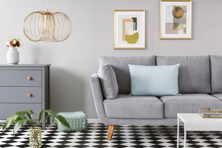 What Type Of Tiles Are Best For Living Room? 10 Linoleum Tiles