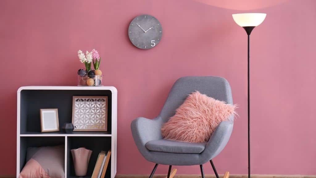Pink Color Combination For Wall: 15 Best Of 2022 10 Pink Walls With White And Grey Decor