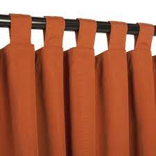 Tab Top - Types of Curtains