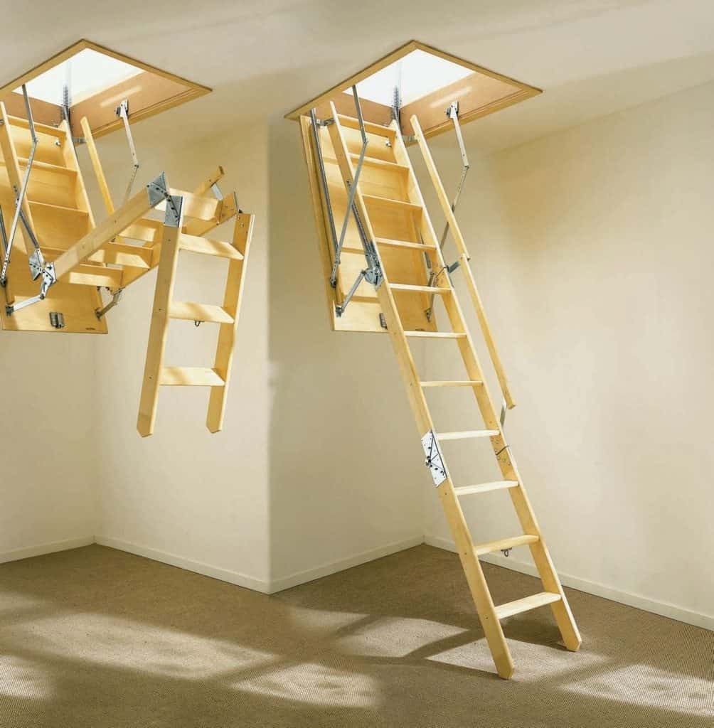 9 Different Types of Ladders You Should Know About (Safety Tips Included) 7 Attic Ladder