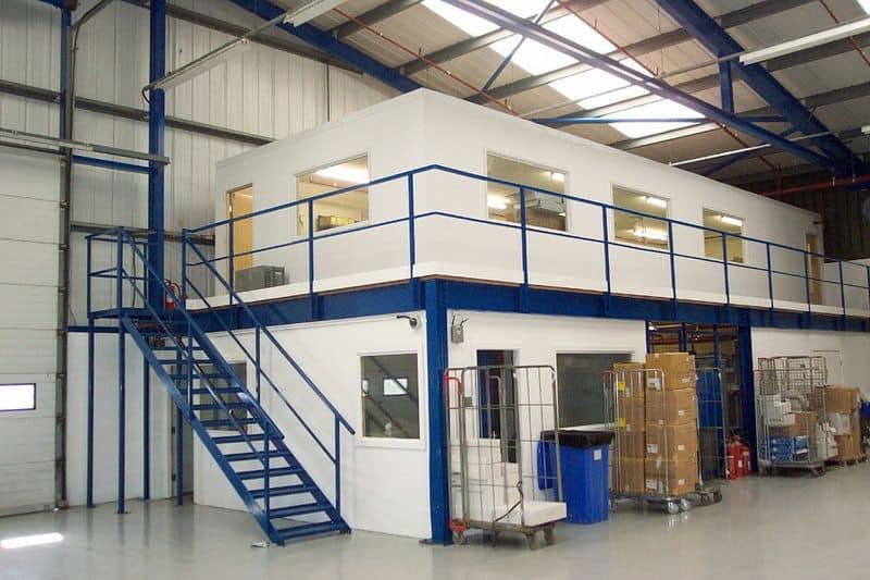 What is a Mezzanine Floor? What Makes a Mezzanine Floor Ideal for Modern Homes & Offices? 8 Industrial or Work Platform Mezzanine Floor