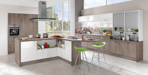 Modular Island Kitchen Design - Types Of Kitchen Layout