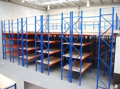What is a Mezzanine Floor? What Makes a Mezzanine Floor Ideal for Modern Homes & Offices? 4 Rack Supported Mezzanine Floor
