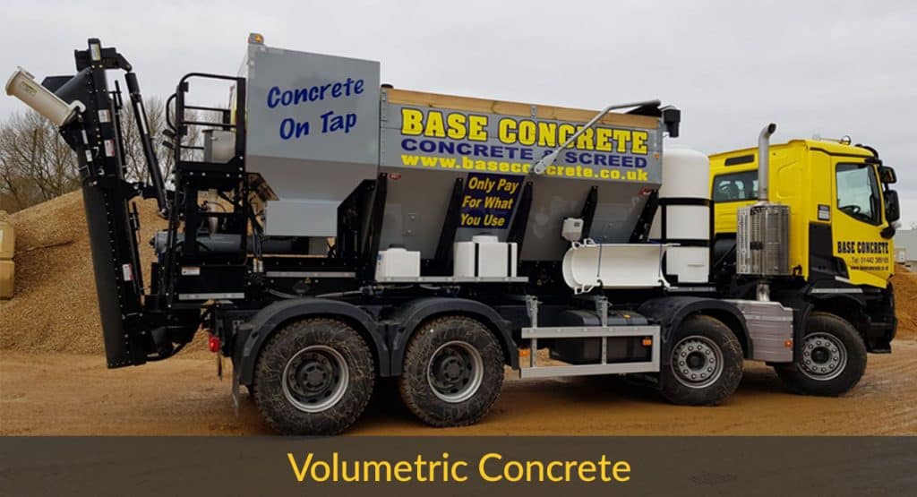 Volumetric concrete