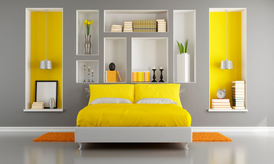 31+ Two-colour Combinations for Bedroom Walls for 2024 5