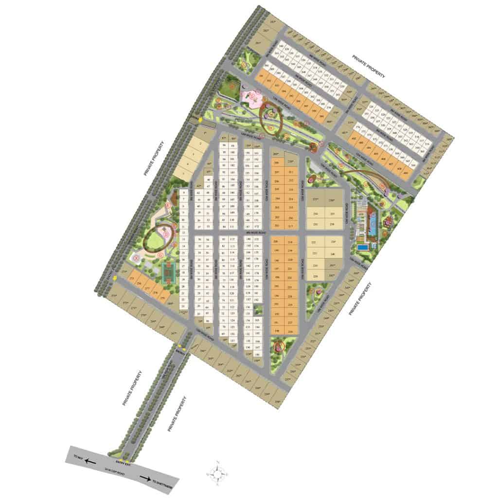 Salarpuria Sattva Serene Life Master Plan